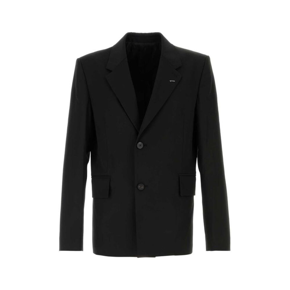 Wooyoungmi Men Black Wool Blazer